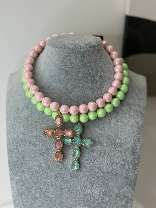Collana Croce Colors